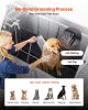 VEVOR Stainless Steel Dog Washing Station, 62 inch Pet Grooming Tub w/ Ramp, PE Water Filter Board