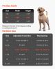 VEVOR Dog Door for Sliding Glass Door, 75 7/8 to 80 11/16 in Adjustable Height, Aluminum Alloy Frame with Rotating Hinges, Lock Design