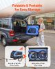 VEVOR Dog Bike Trailer, Supports up to 88 lbs, Pet Cart Bicycle Carrier for Small & Large Dogs, Easy Folding Frame with Quick Release Wheel