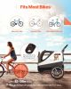 VEVOR Dog Bike Trailer, Supports up to 100 lbs, 2-in-1 Pet Stroller Cart Bicycle Carrier for Small & Large Dogs