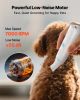 VEVOR Dog Clippers for Grooming, 4 in 1 Dog Grooming Kit, Low Noise, Rechargeable Pet Shaver with 6 Combs & 4 Detachable Blades